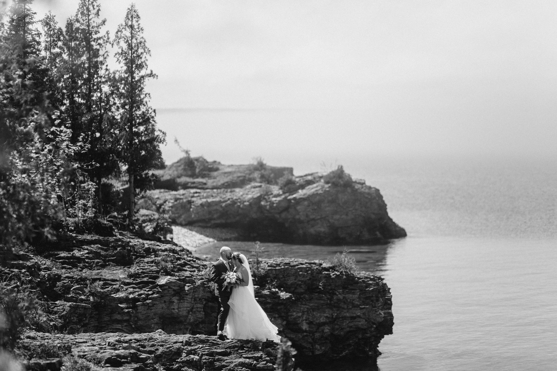 upper peninsula marquette michigan keweenaw presque isle ore dock engagement elopement wedding photographer