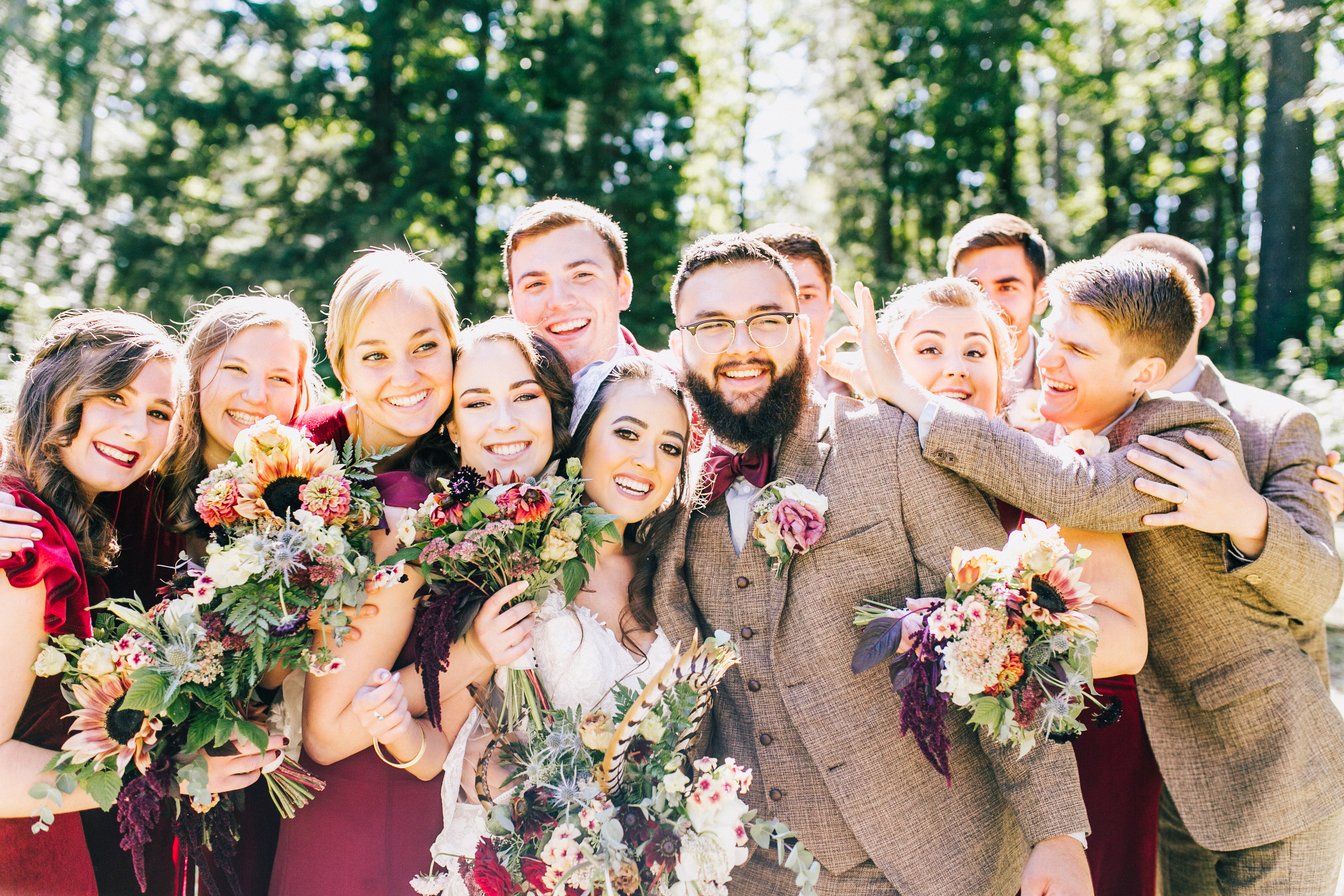 carp river gardens Negaunee Michigan Marquette wedding photographer ishpeming Lake Superior upper Michigan northern Michigan upper peninsula photographers magical fairy forest princess tiara bride rock river farm boy girl beauty world boygirlbeautyworld